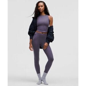 Lululemon Soft Sueded High-Rise Tight 25" Nightfall / Nightfall‎ Size 6